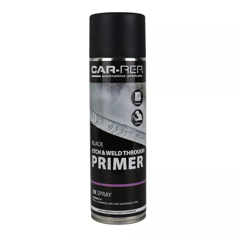 CAR-REP Automotive Acid Etch Weld Thru Primer 500ml Black