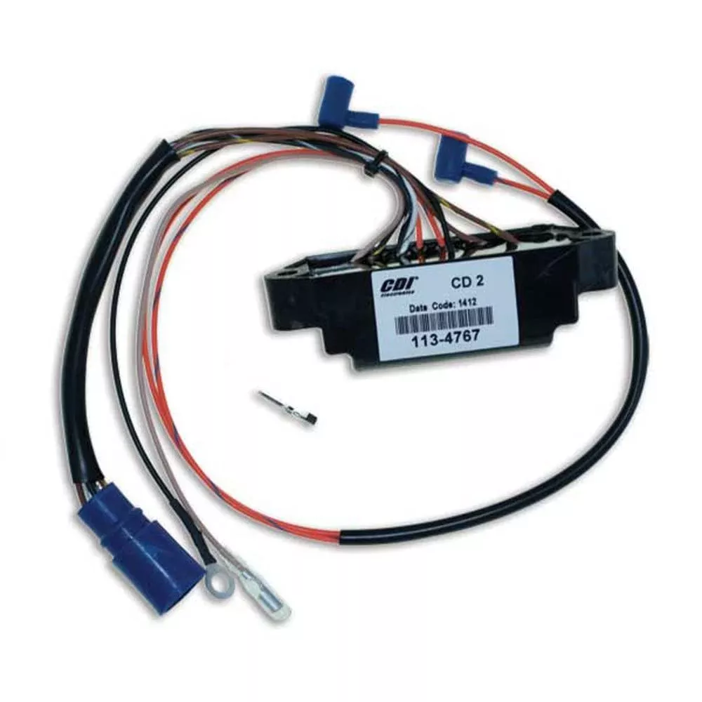 CDI Electronics Power Pack 113-4767 for Johnson/Evinrude 2 Cyl (1993-2005) – Multicoloured, Aluminum, Steel, Plastic, Copper