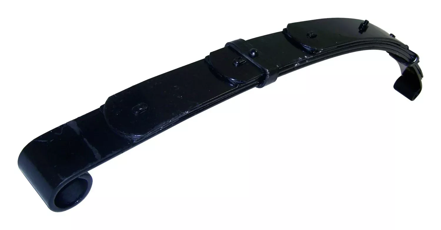 Crown Automotive 4636975 Front Leaf Spring Assembly, Black