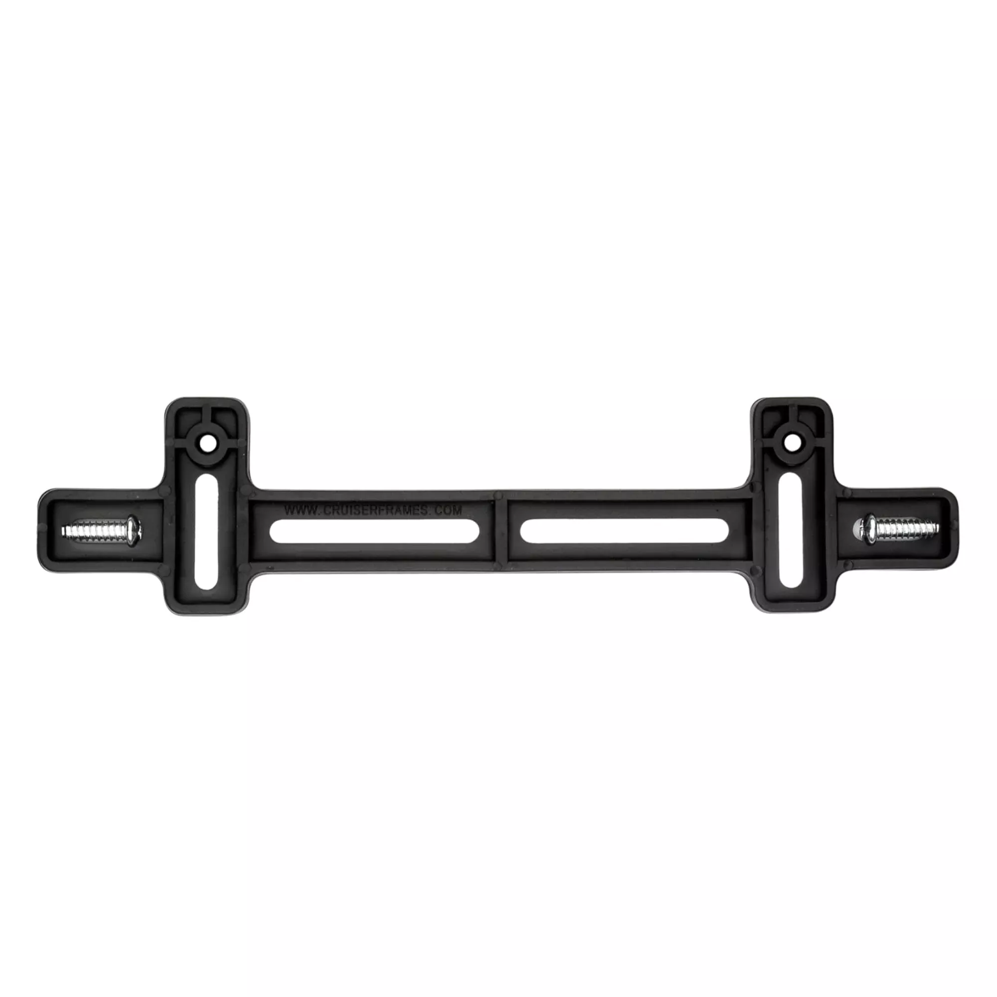 Cruiser Accessories 79050 License Plate Bracket – Black Plastic, Durable Design