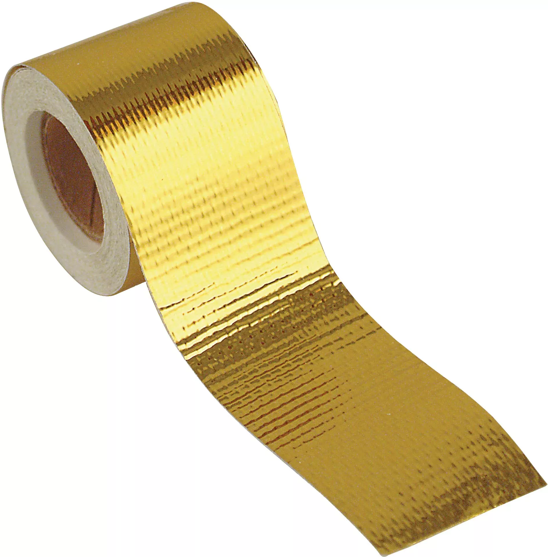Design Engineering 010394 Reflect-A-Gold High-Temperature Heat Reflective Adhesive Backed Roll, 1.5 X 15′ Roll