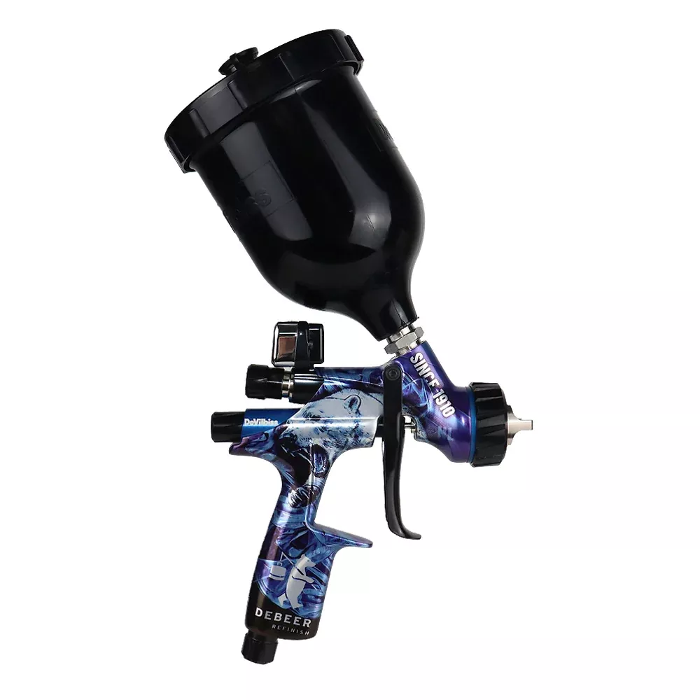 DEVILBISS DV1 DeBeer Limited Edition 1.3 B+ Digital Basecoat Spray Gun