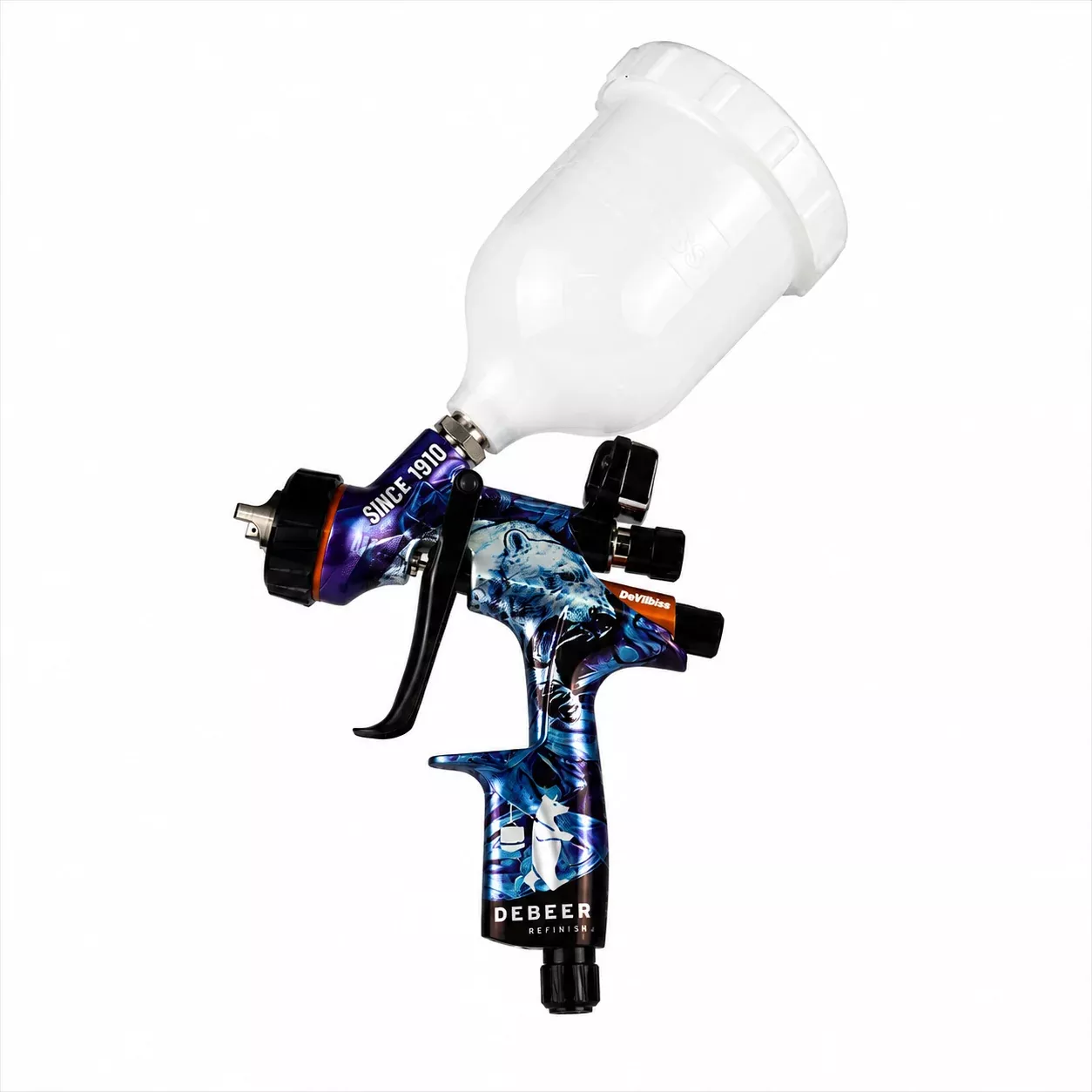 DEVILBISS DV1 DeBeer Limited Edition 1.3 C2+ Digital Clearcoat Spray Gun