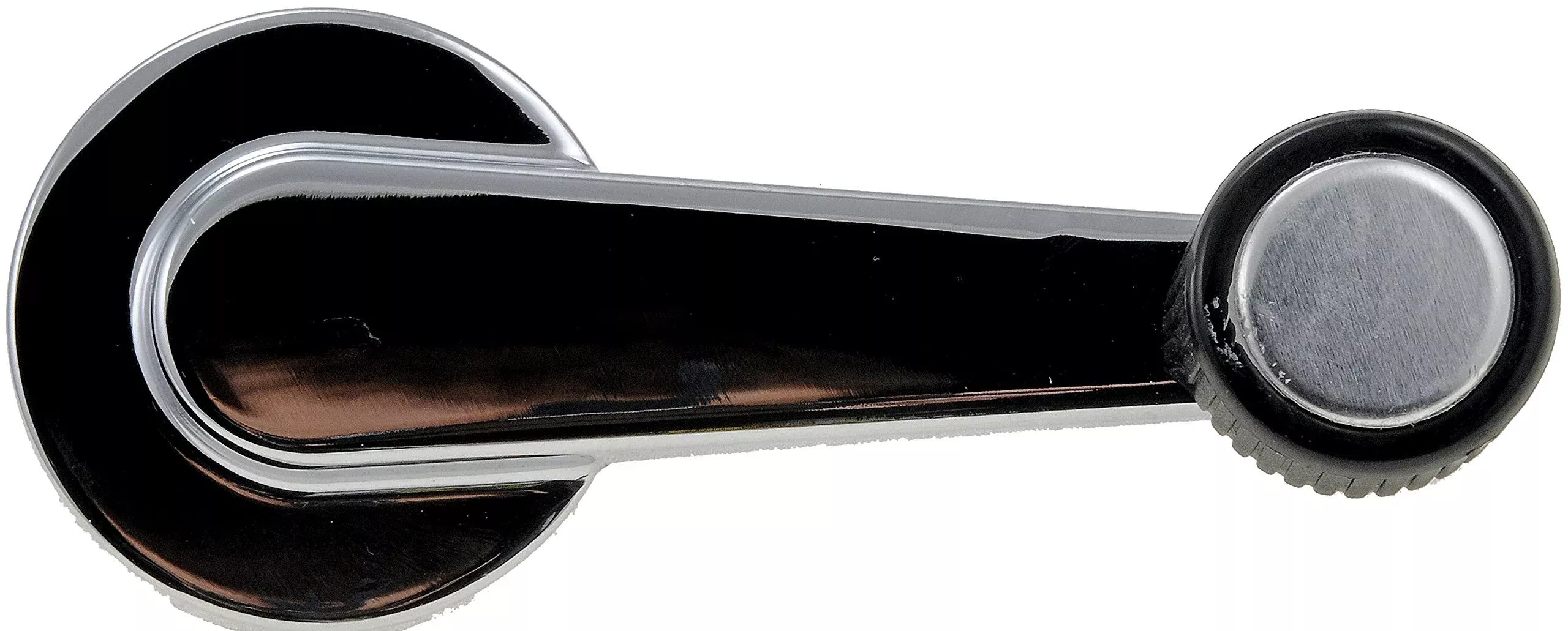 Dorman 76945 Window Crank Handle Compatible With Select Chevrolet / Gmc Models, Chrome , Black