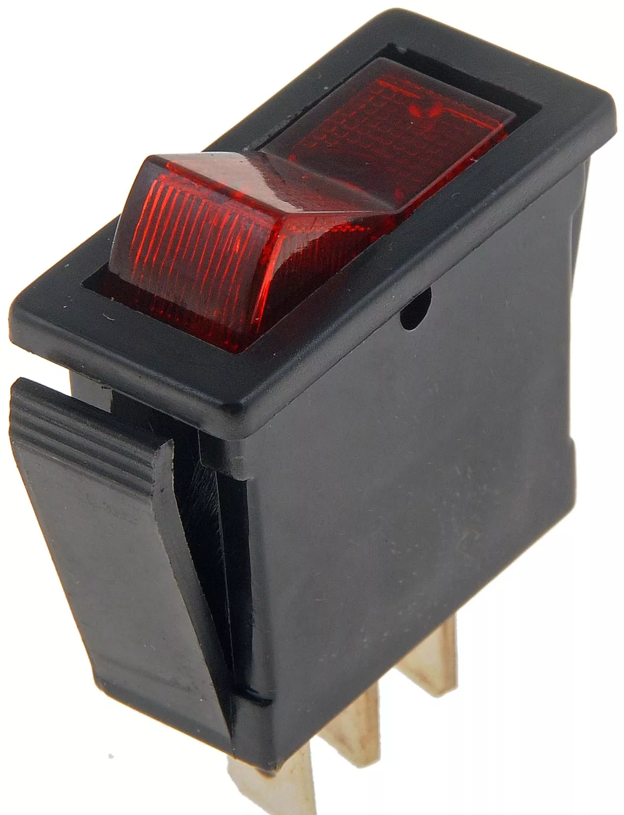 Dorman 85920 Electrical Switches – Rocker Switch – Rectangular Style – Red Glow Universal Fit