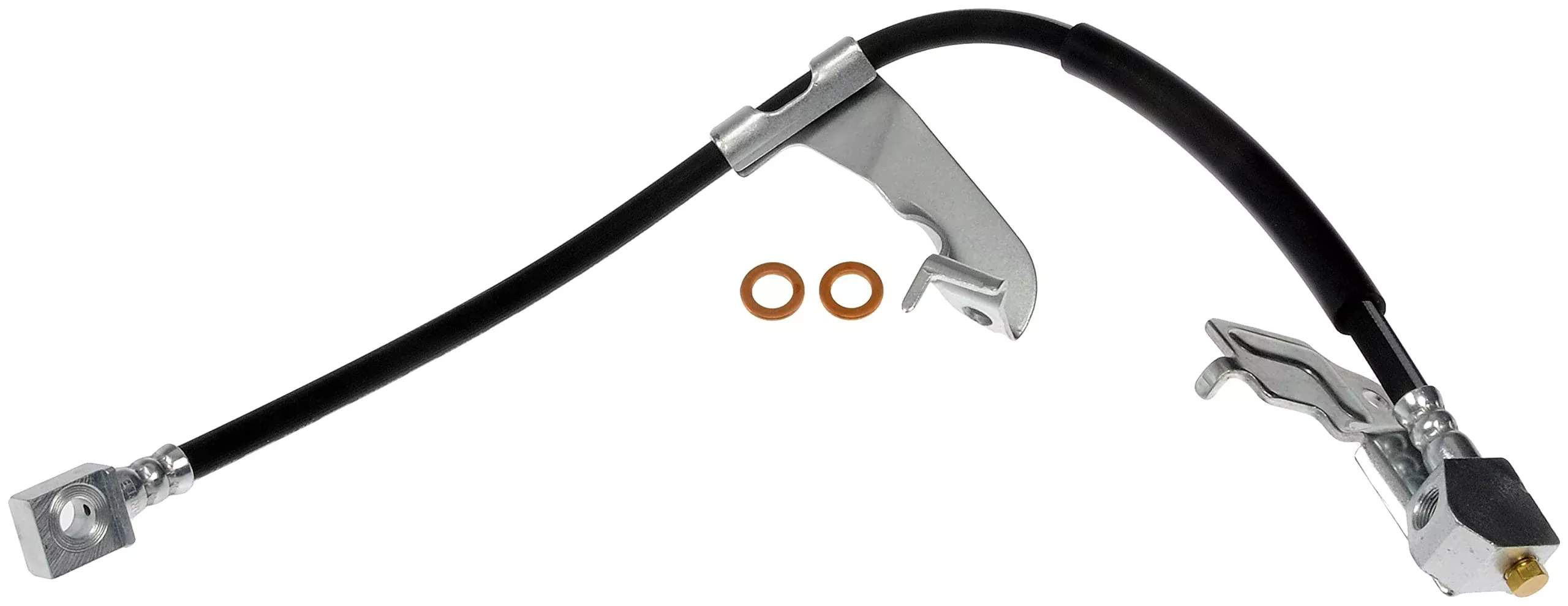 Dorman H380419 Front Passenger Side Brake Hydraulic Hose Compatible With Select Ford / Mercury Models
