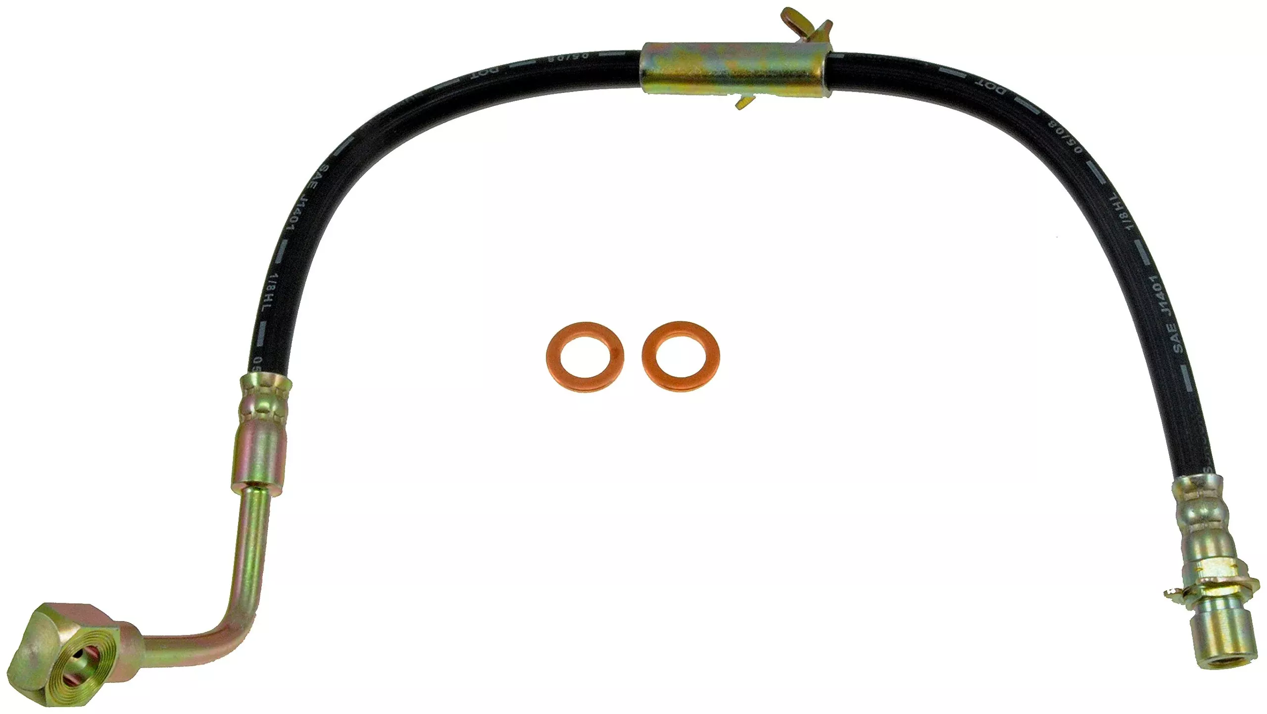Dorman H38870 Front Passenger Side Brake Hydraulic Hose Compatible With Select Chevrolet / Gmc / Oldsmobile Models