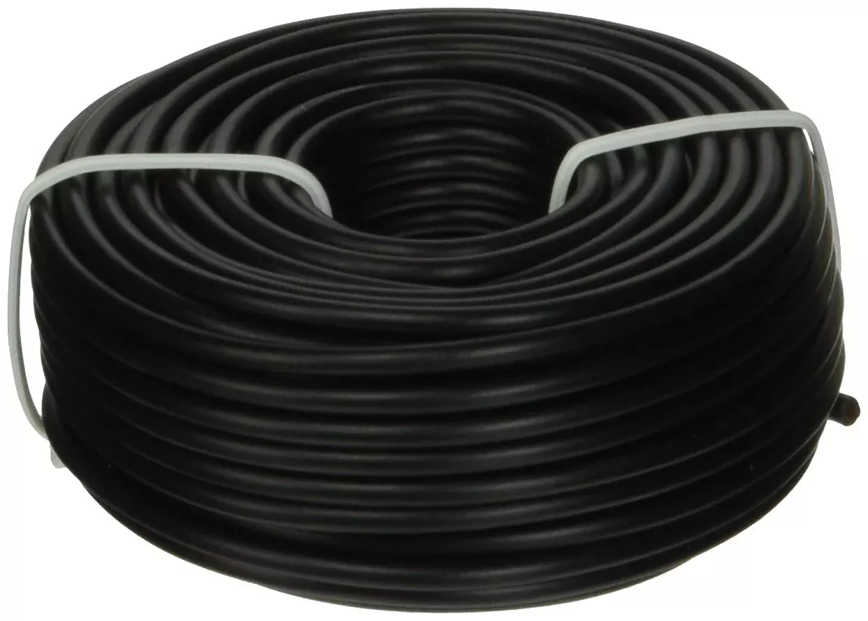Dorman Help! 85734 Prmy Wire Blk 18Gauge 40′ , Black