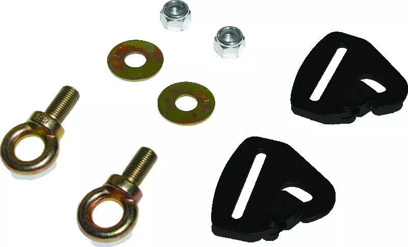 DragonFire Racing Quick-Release Snap Hook Harness Tab Kits - 2 in.