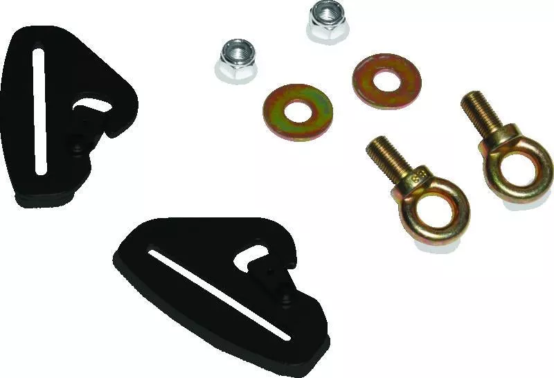 DragonFire Racing Quick-Release Snap Hook Harness Tab Kits - 3 in.