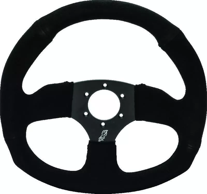 DragonFire Racing Steering Wheels – D-shaped- Suede- Iron Series- 0in offset