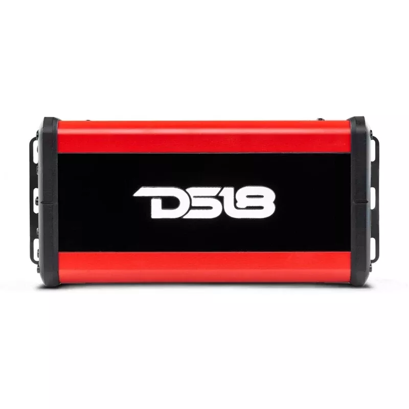 DS18 4-Channel Class-D Amp Full-Range4 x 100 Watts RMS at4 ohm IP67 Waterproof Rating