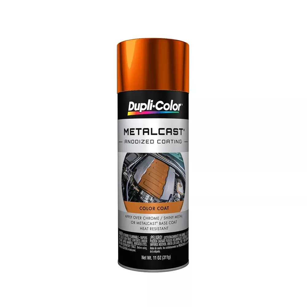 Dupli-Color Metalcast Spray Paint – 11 oz – Orange Copper Anodized – Model MC205