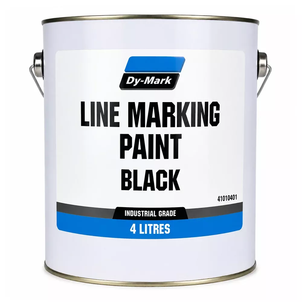 DY-MARK Black Line Marking Paint 4L Solvent Based
