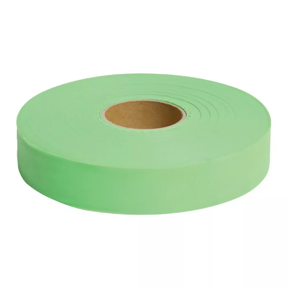 DYMARK Survey Tape 25mm x 100m Fluro Green Flagging Marking Roll