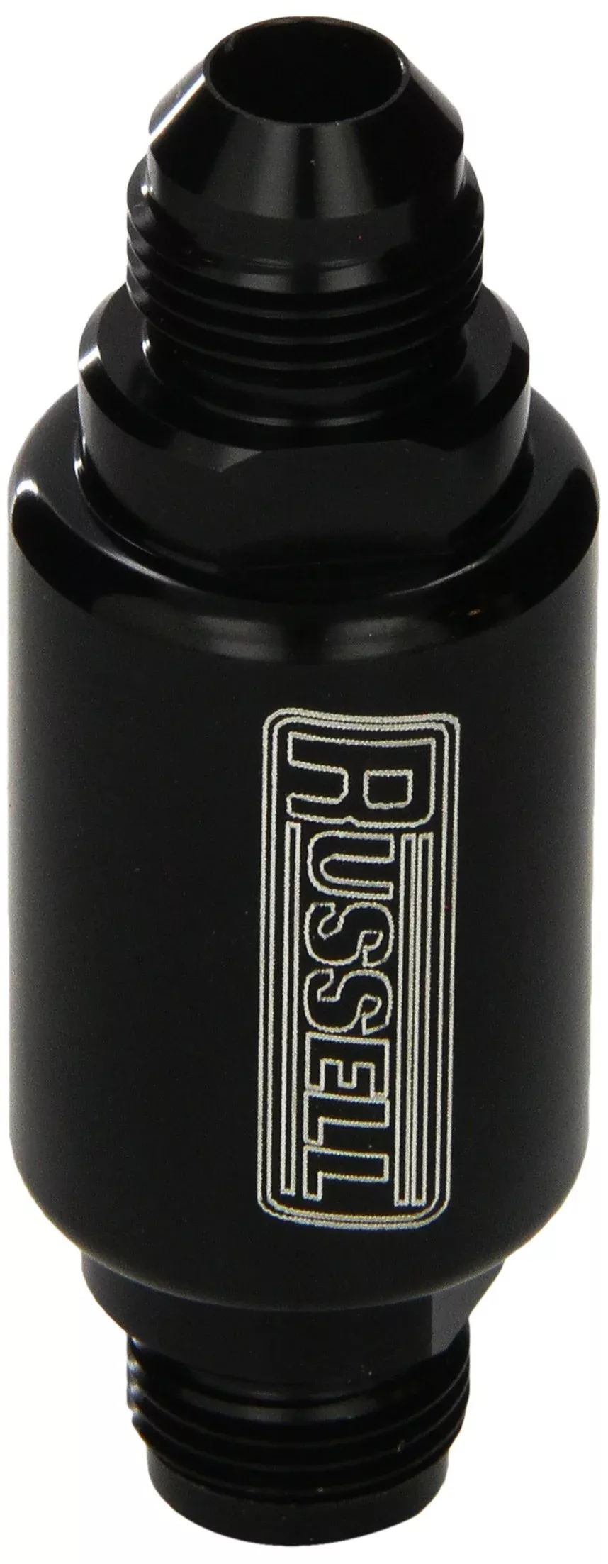 Edelbrock 650103 Male #8 3.25 Length Fuel Filter - Black
