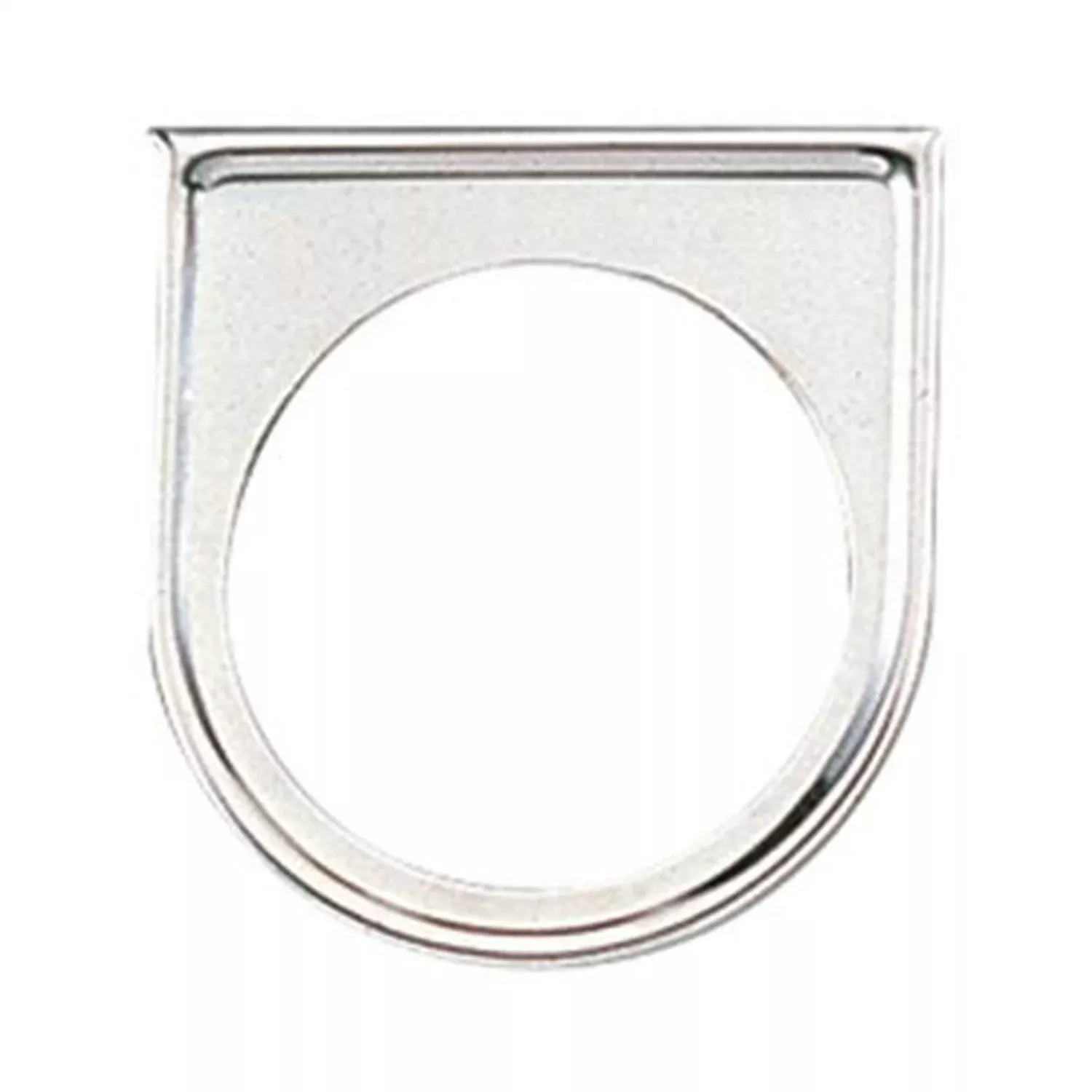 Equus 9821 2 Single Gauge Mounting Panel, Chrome