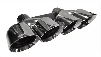 Exhaust Tip Kit -Quad 4.5in Polished Pro-Serie