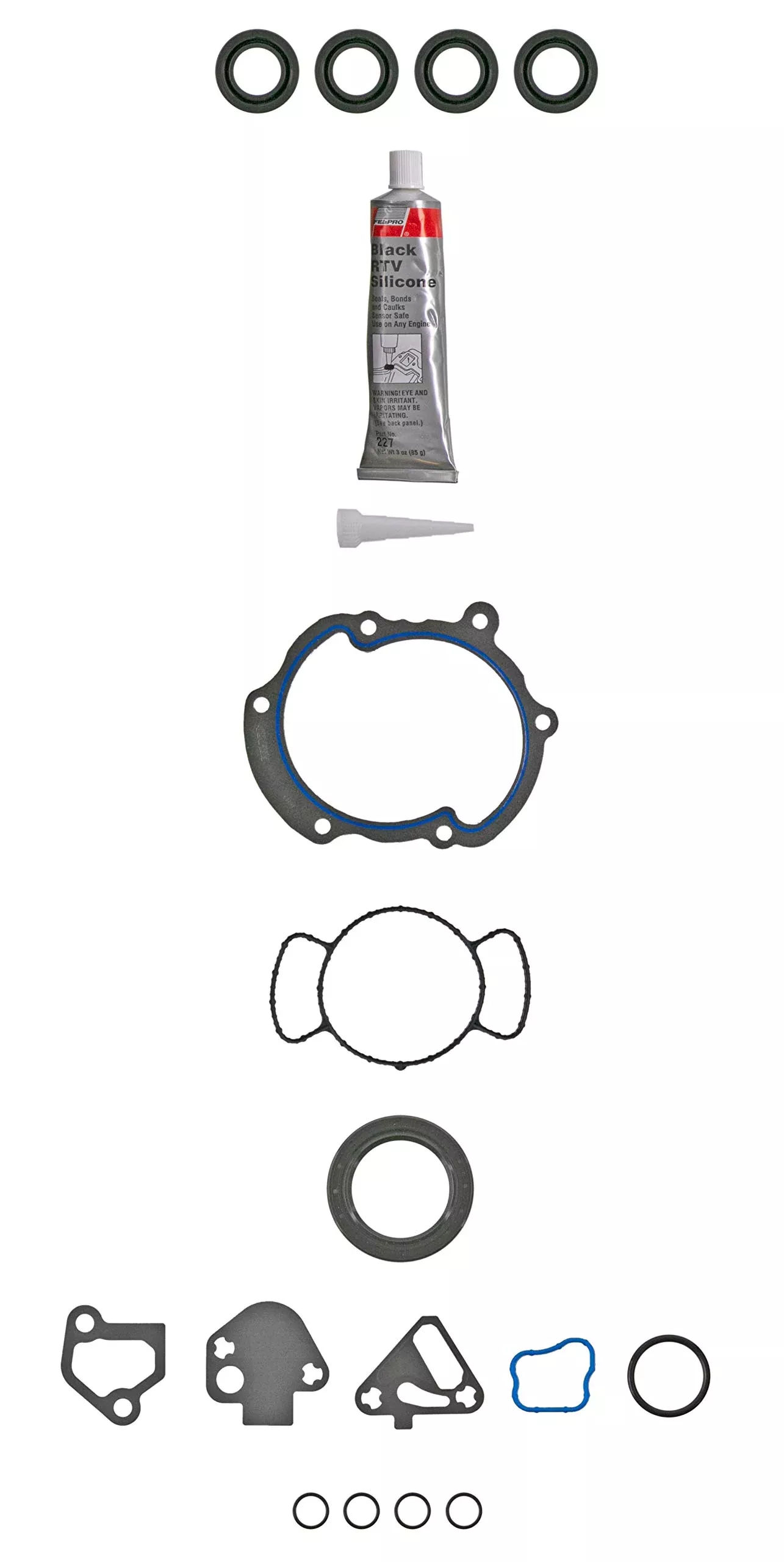 Fel-Pro Tcs 46108 Engine Timing Cover Gasket Set For Chevrolet Traverse