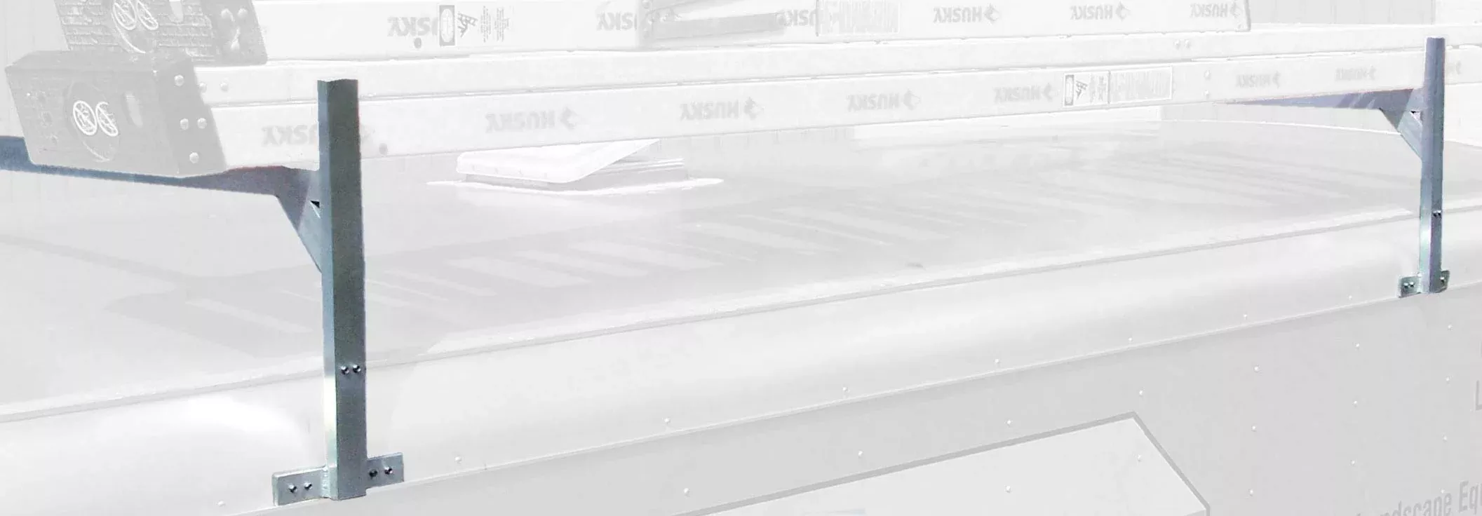 Fitz-All Adjustable Aluminum Trailer Ladder Rack (Ra-28) For Enclosed Trailers By Rack 'Em