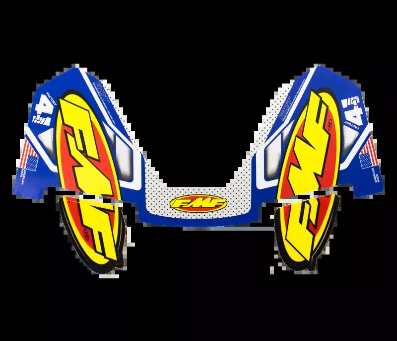 FMF Racing 4.1 Colorways 2020 Logo Kit – Blue