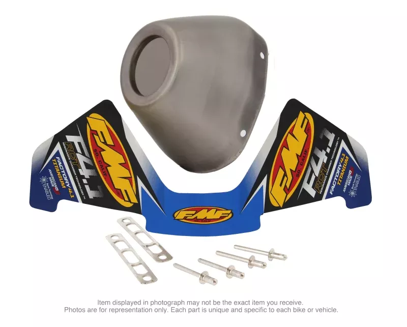FMF Racing RCT Titanium Replacement End Cap Kit