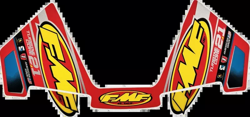 FMF Racing Turbinecore 2.1 Mylar Decal Replacement 3Pc