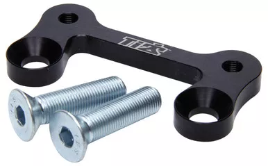 Front Brake Mount 10-1/8 Black With Bolts