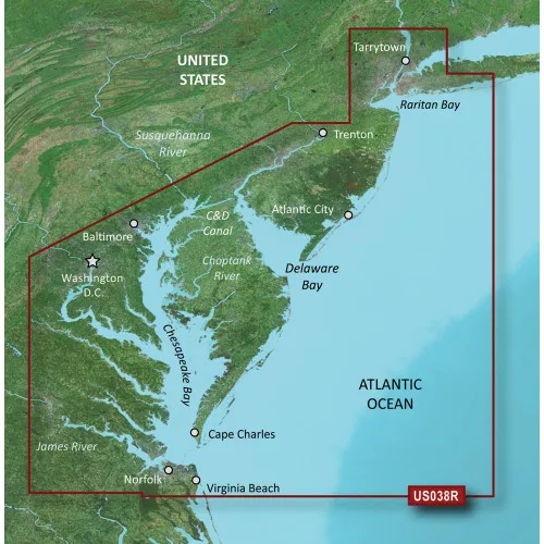 Garmin BlueChart g3 Vision - VUS038R - New York - Chesapeake Chart microSD/SD