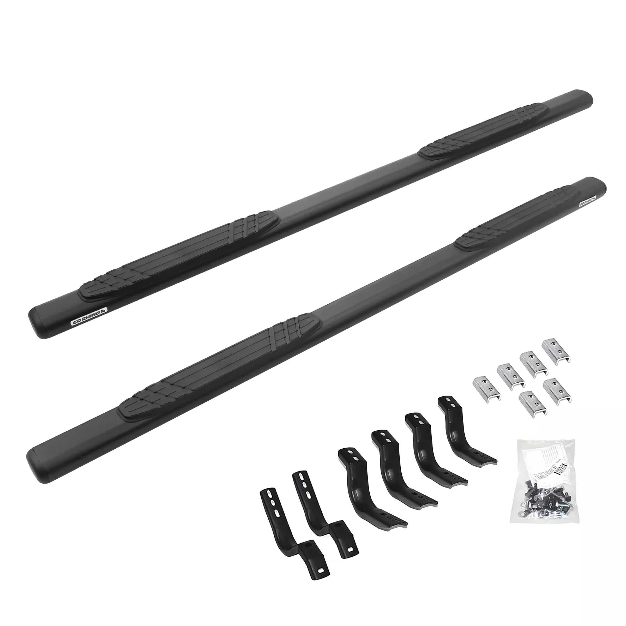 Go Rhino 684443587T 4 Oe Xtreme Side Steps With Mounting Brackets – Crew Max Only For Toyota 22-24 Tundra (Crew Cab Pickup)