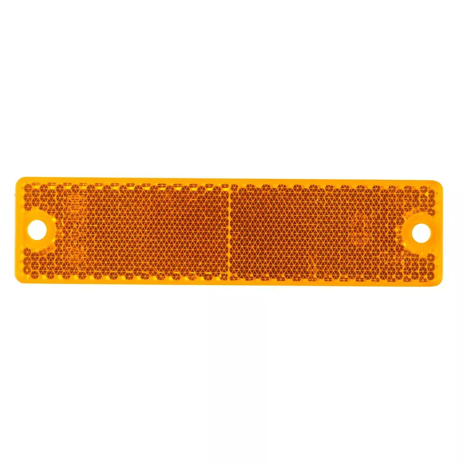 Grote 40133-5 Yellow Mini Stick-On / Screw-Mount Rectangular Reflectors