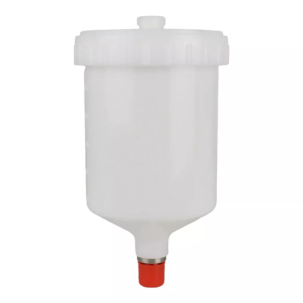 GRP Sata Type Gravity Pot 600ml 3/8 Male Thread Spray Gun Cup