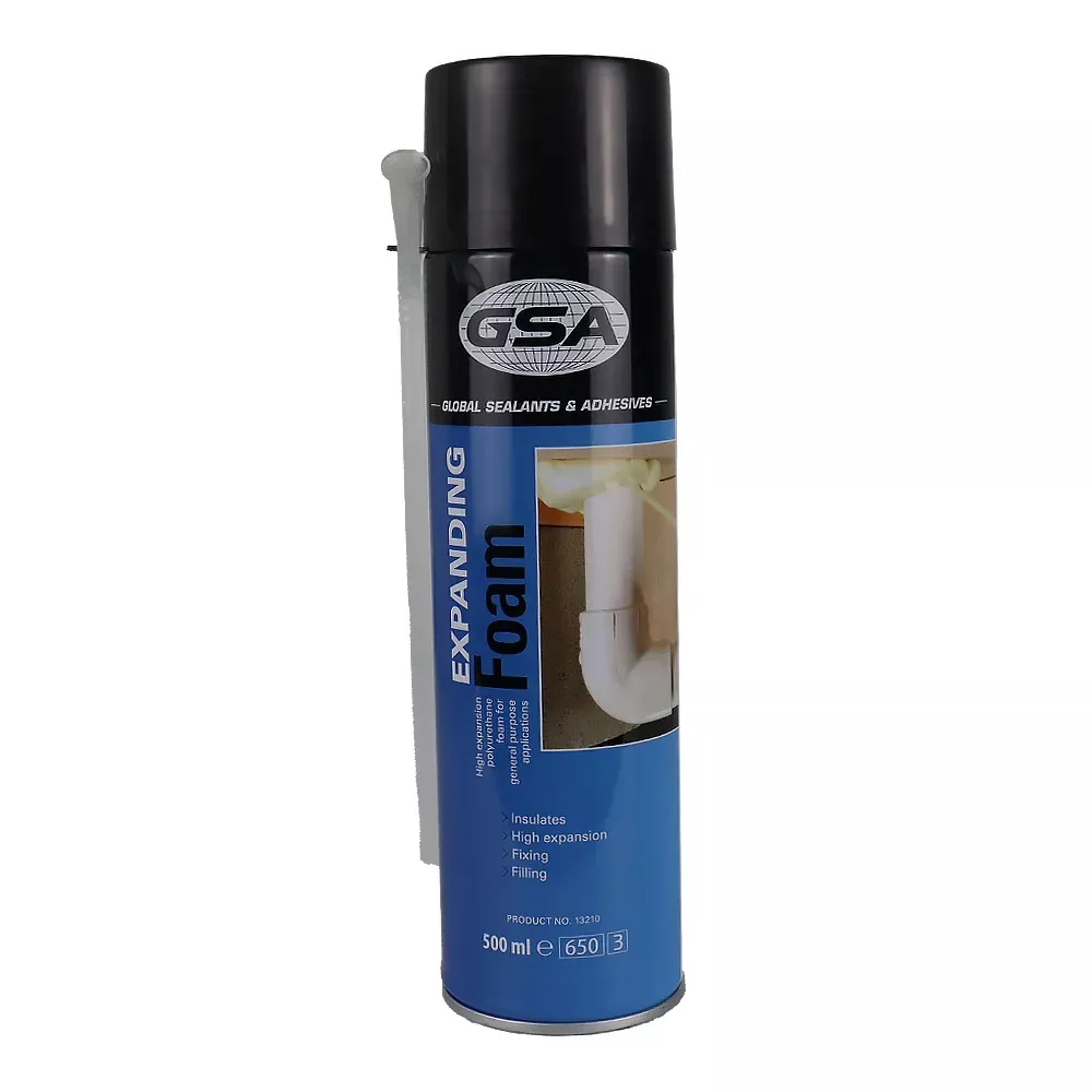 GSA Expanding Foam 500ml Insulation Gap Sealant Polyurethane Spray