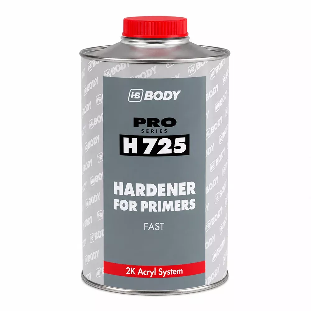 HB BODY H725 Fast Hardener For Primers 1L 2K Isocyanate Hardener