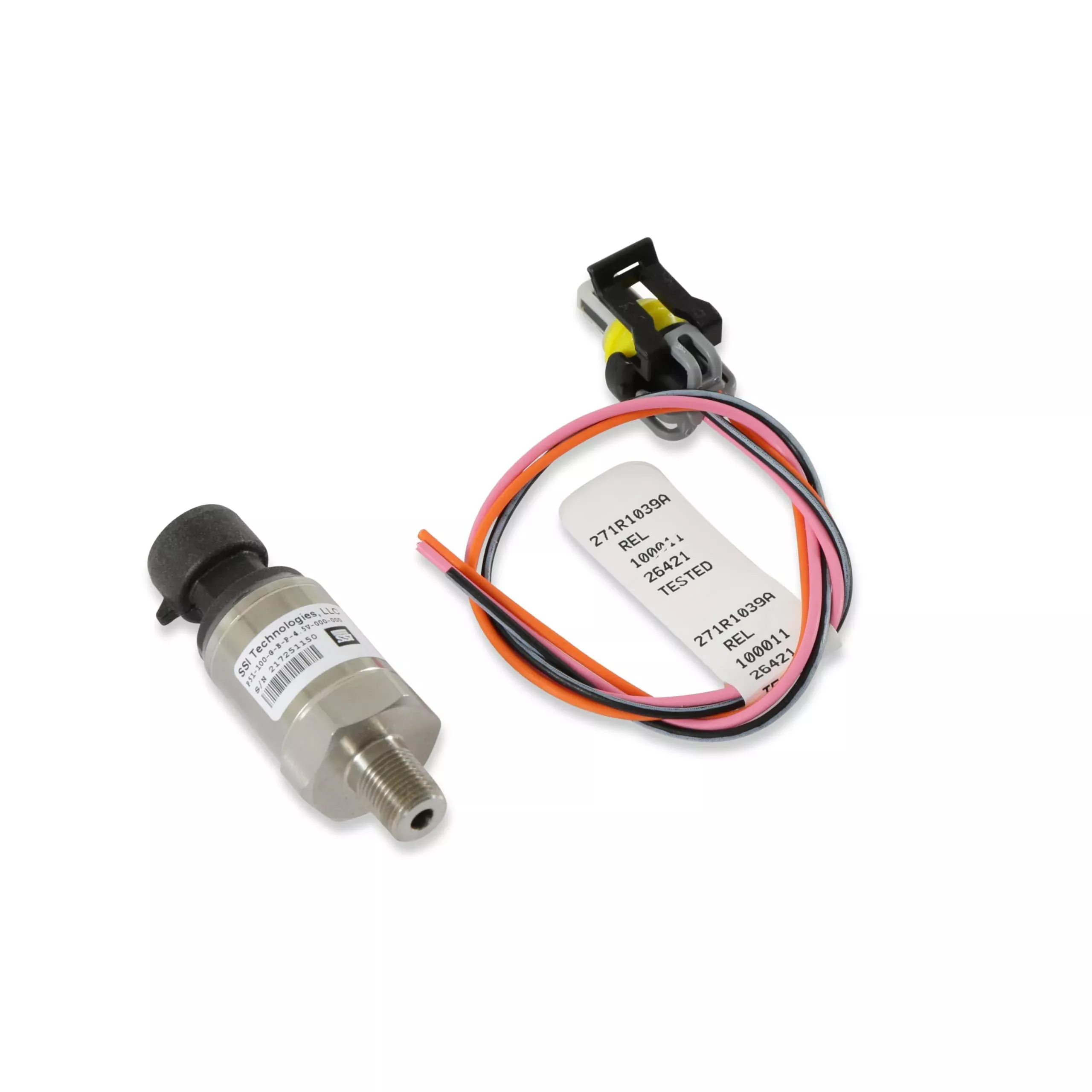 Holley Efi 554-102 100 Psi Stainless Pressure Sensor