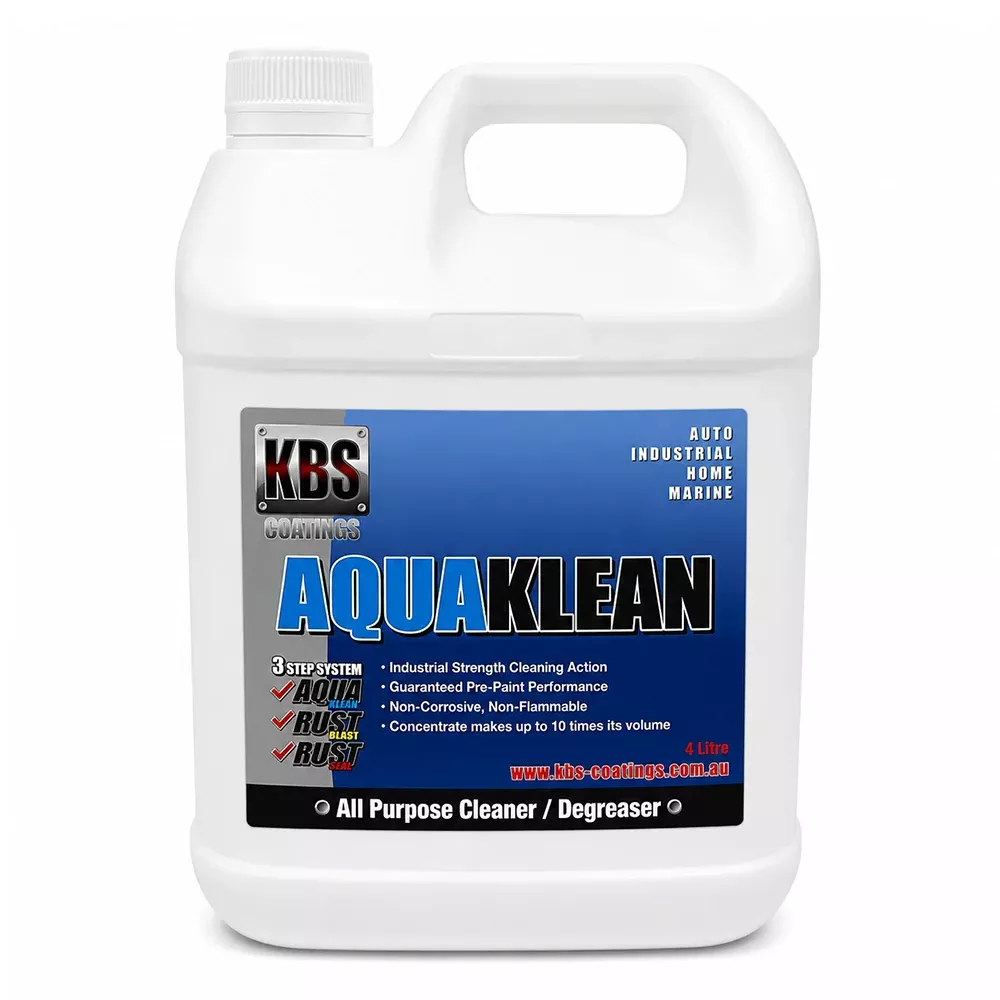 KBS AquaKlean 4L Concentrated Cleaner & Degreaser Paint Preparation