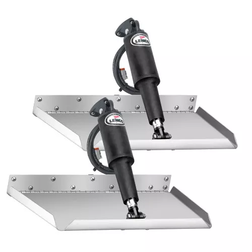 Lenco 12" x 18" Edgemount Trim Tab Kit w/o Switch Kit 12V