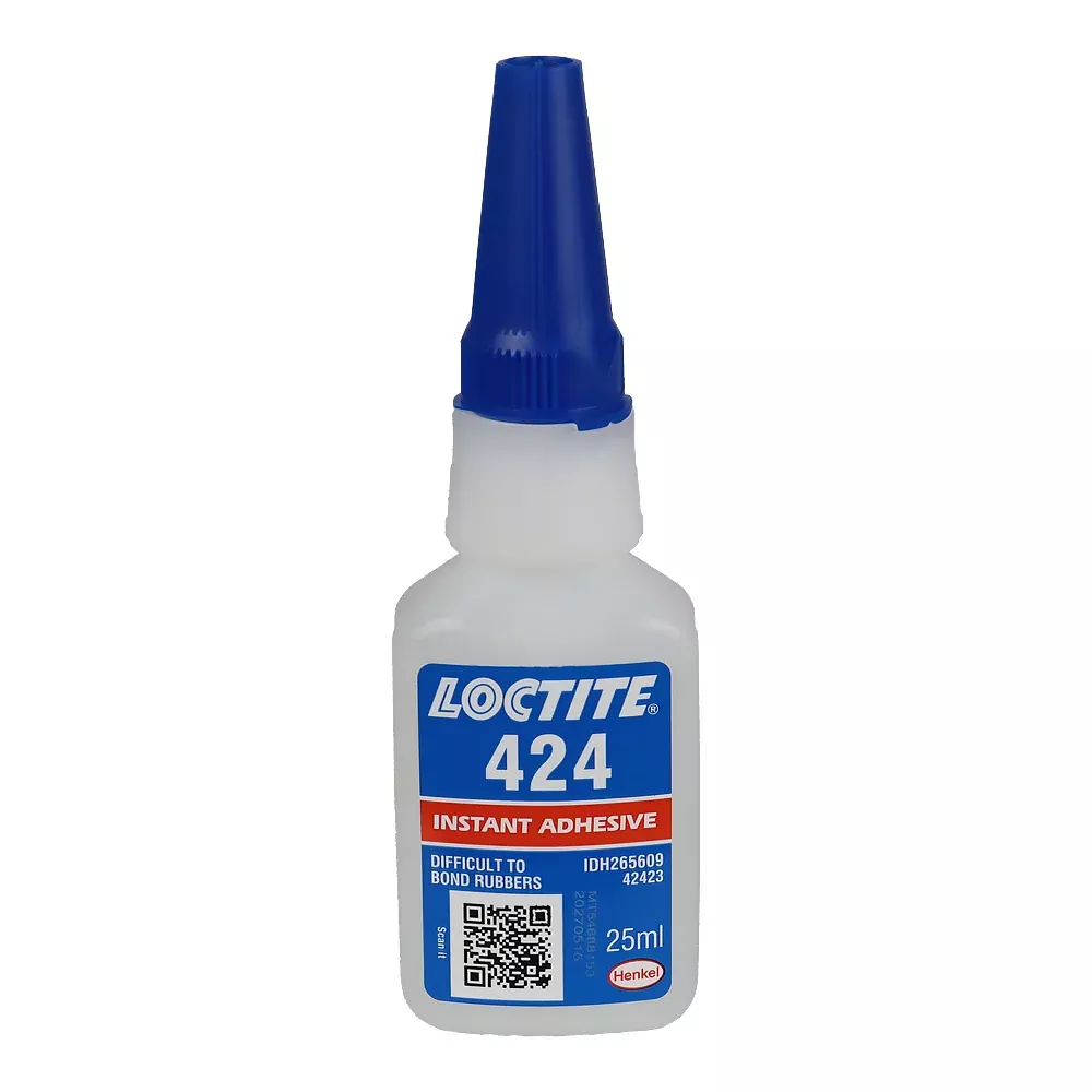 LOCTITE 424 Instant Adhesive 25ml Medium Viscosity EPDM SBR Bonding