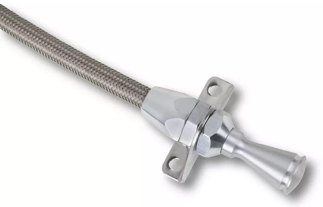 Lokar Td-34L60Efm Hi-Tech Firewall Mount Transmission Dipstick For Gm 4L60E Transmission