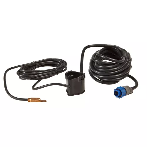 Lowrance PDRT-WBL Shoot Thru-Hull 83/200KHz POD Transducer with Temp/Temperature