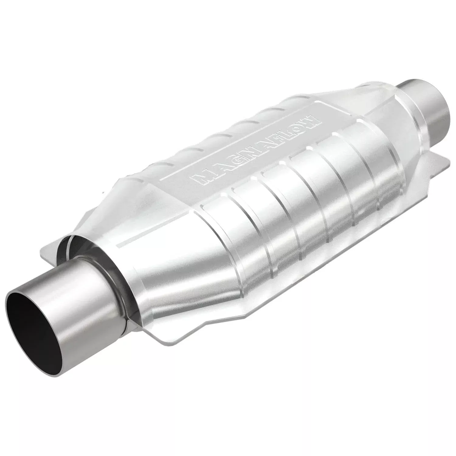 Magnaflow Catalytic Converter 94004: 2/2 Inlet/Outlet, Standard Grade, Universal Fit (Epa Compliant)