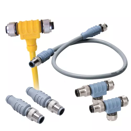 Maretron N2K NMEA 2000 Network Cable Cord Kit w/Powertap T-Connectors Terminator