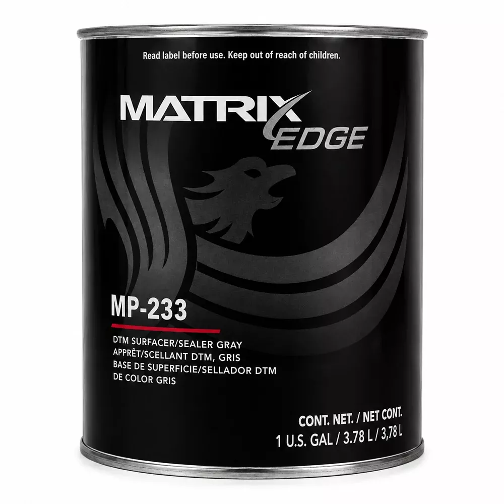 MATRIX EDGE DTM Surfacer/Sealer Grey MP-233 3.78L