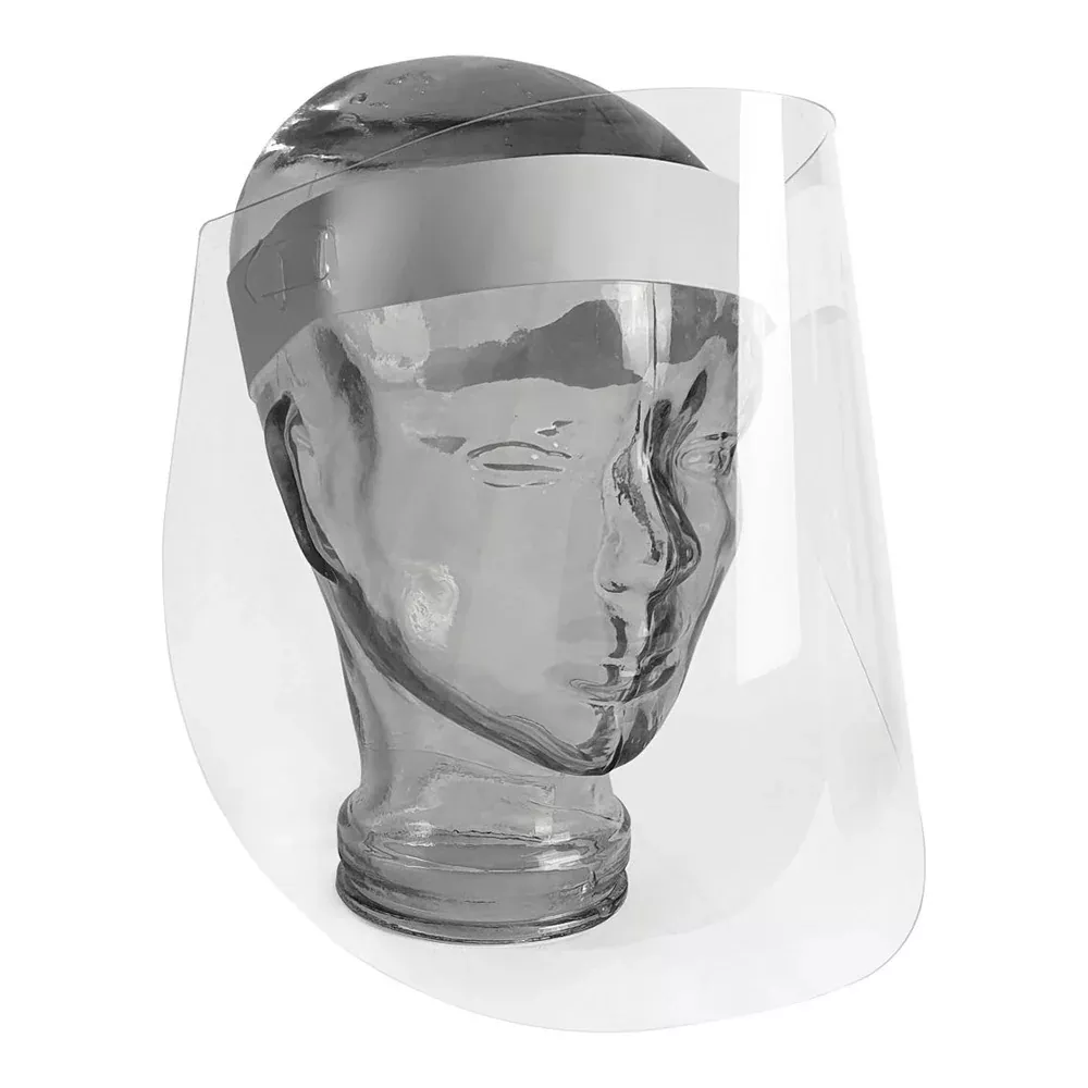 MAXISAFE Disposable Clear Face Shield Universal Size Certified Eye Protection