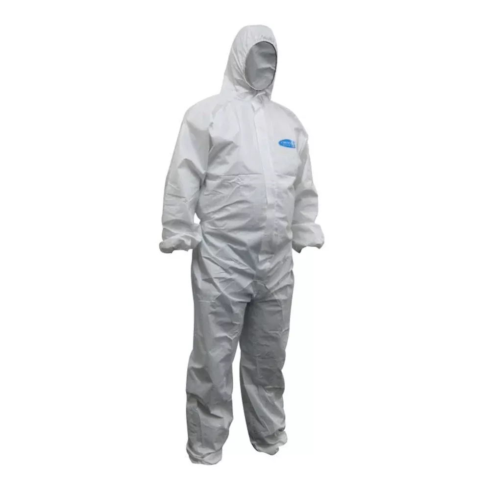 MAXISAFE Koolguard Disposable White Protective Coverall M – 5XL Overall Suit