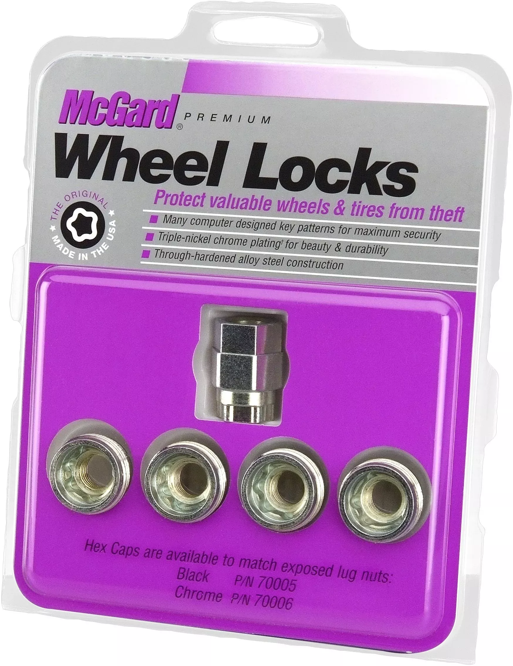 Mcgard 24012 Cone Seat – Under Hub Cap Wheel Locks (M12 X 1.5 Thread Size) – Set Of 4, Silver