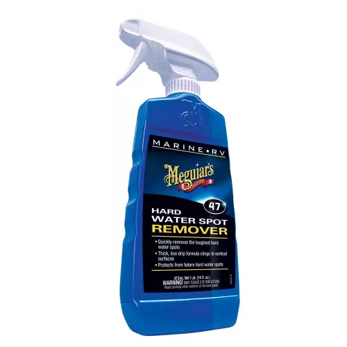 Meguiar's Marine Boat RV Hard Water Spot Remover Spray - 16oz, Stain Remover