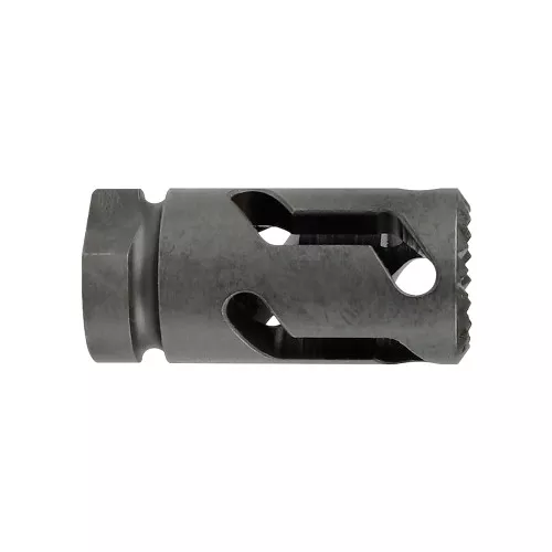 Midwest Industries Flash Hider, 556NATO, Impact Device, 1/2X28 Thread, Black MI-ARFH1