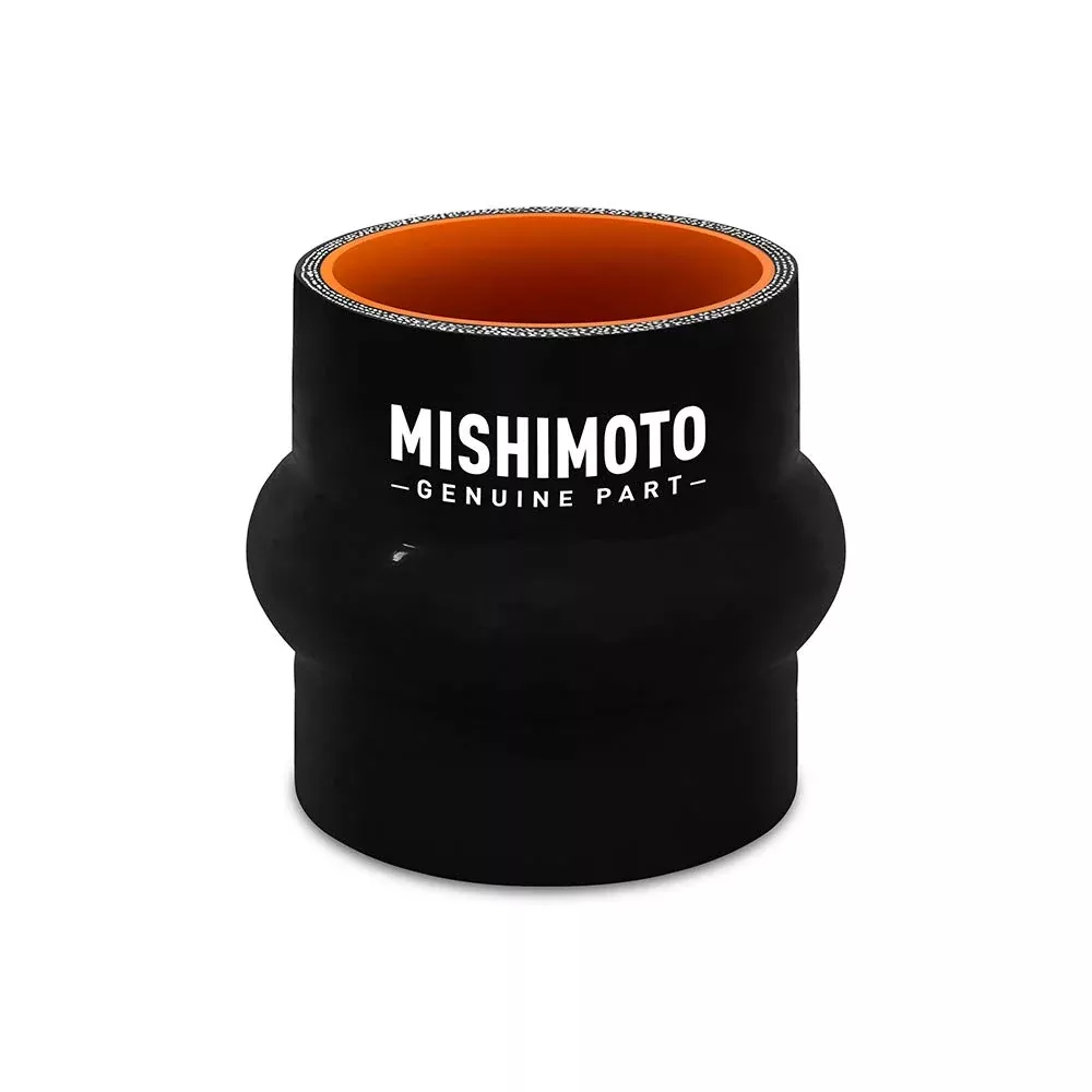 Mishimoto Mmcp-2Hpbk Hump Hose Coupler, 2 Black