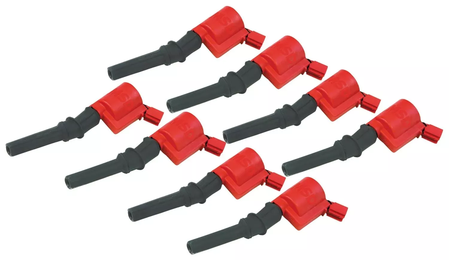 Msd 82428 Ignition Coils, Blaster Series, Red, 8-Pack